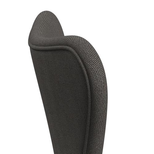 [product_category]-Fritz Hansen 3107 Chair Full Upholstery, Warm Graphite/Hallingdal Grey Dark-Fritz Hansen-3107FU-HAL143-WARGRA-FRI-5