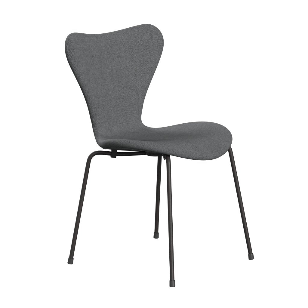 [product_category]-Fritz Hansen 3107 Chair Full Upholstery, Warm Graphite/Remix Grey (Rem143)-Fritz Hansen-3107FU-REM143-WARGRA-FRI-2