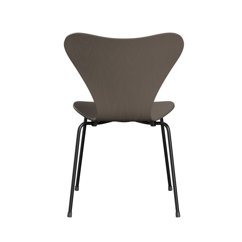 [product_category]-Fritz Hansen 3107 Chair Unupholstered, Black/Colored Ash Deep Clay-Fritz Hansen-3107-CA145-DRBL-FRI-4