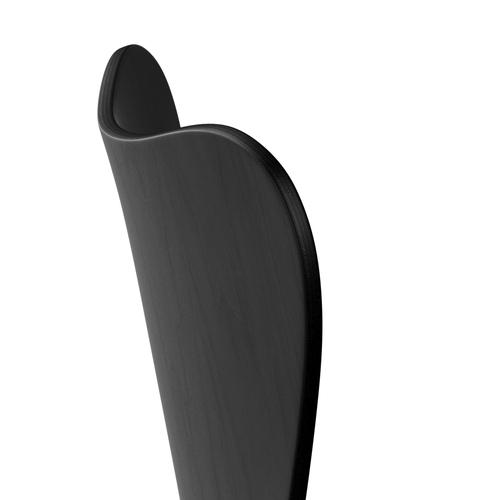 [product_category]-Fritz Hansen 3107 Chair Unupholstered, Brown Bronze/Dyed Ash Black-Fritz Hansen-3107-CA195-DBPC-FRI-5