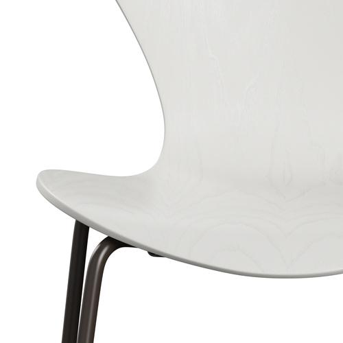 [product_category]-Fritz Hansen 3107 Chair Unupholstered, Brown Bronze/Dyed Ash White-Fritz Hansen-3107-CA105-DBPC-FRI-6