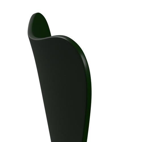 [product_category]-Fritz Hansen 3107 Chair Unupholstered, Brown Bronze/Lacquered Evergreen-Fritz Hansen-3107-LA950-DBPC-FRI-5