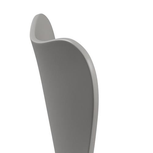 [product_category]-Fritz Hansen 3107 Chair Unupholstered, Brown Bronze/Lacquered Nine Grey-Fritz Hansen-3107-LA150-DBPC-FRI-5