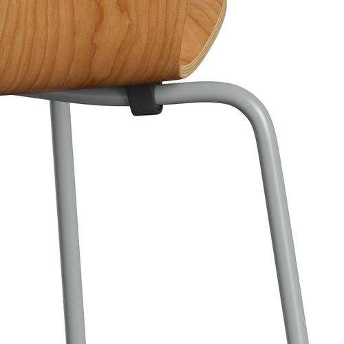 [product_category]-Fritz Hansen 3107 Chair Unupholstered, Nine Grey/Cherry Veneer Natural-Fritz Hansen-3107-CHE1-DRNIGR-FRI-7