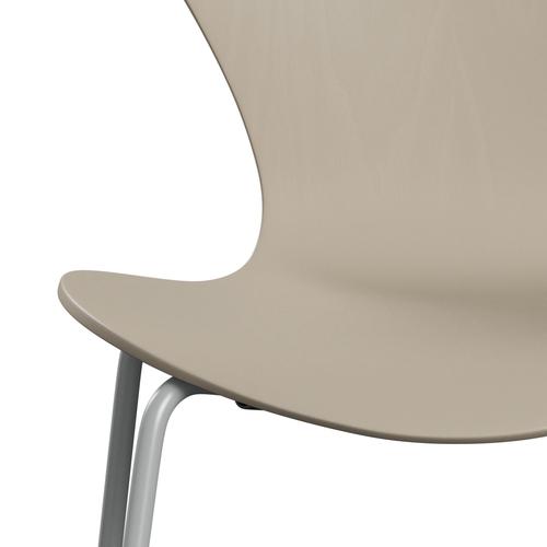 [product_category]-Fritz Hansen 3107 Chair Unupholstered, Nine Grey/Coloured Ash Light Beige-Fritz Hansen-3107-CA135-DRNIGR-FRI-6
