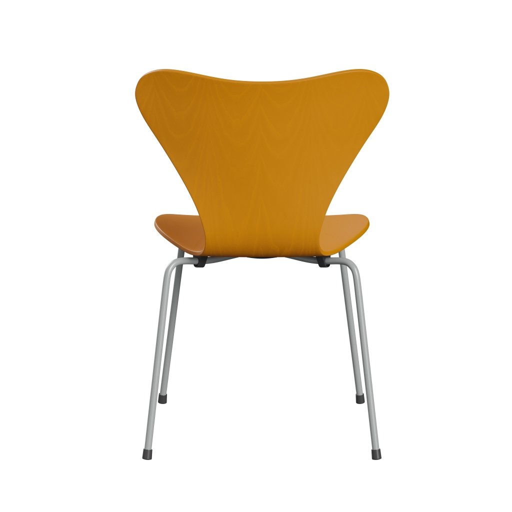 [product_category]-Fritz Hansen 3107 Chair Unupholstered, Nine Grey/Dyed Ash Burnt Yellow-Fritz Hansen-3107-CA475-DRNIGR-FRI-4