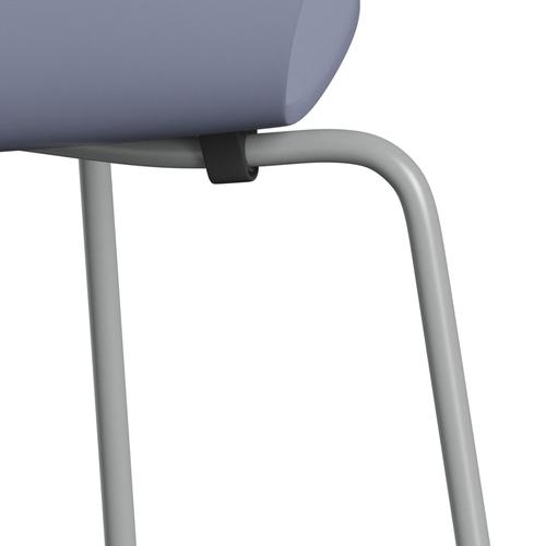 [product_category]-Fritz Hansen 3107 Chair Unupholstered, Nine Grey/Lacquered Lavender Blue-Fritz Hansen-3107-LA810-DRNIGR-FRI-7