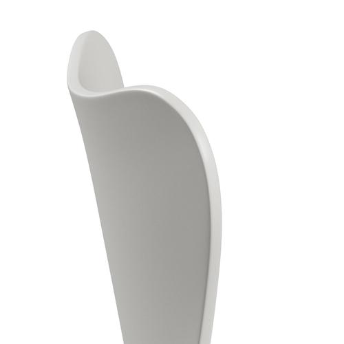 [product_category]-Fritz Hansen 3107 Chair Unupholstered, Nine Grey/Lacquered White-Fritz Hansen-3107-LA100-DRNIGR-FRI-5