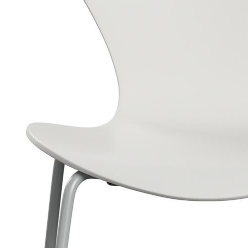 [product_category]-Fritz Hansen 3107 Chair Unupholstered, Nine Grey/Lacquered White-Fritz Hansen-3107-LA100-DRNIGR-FRI-6