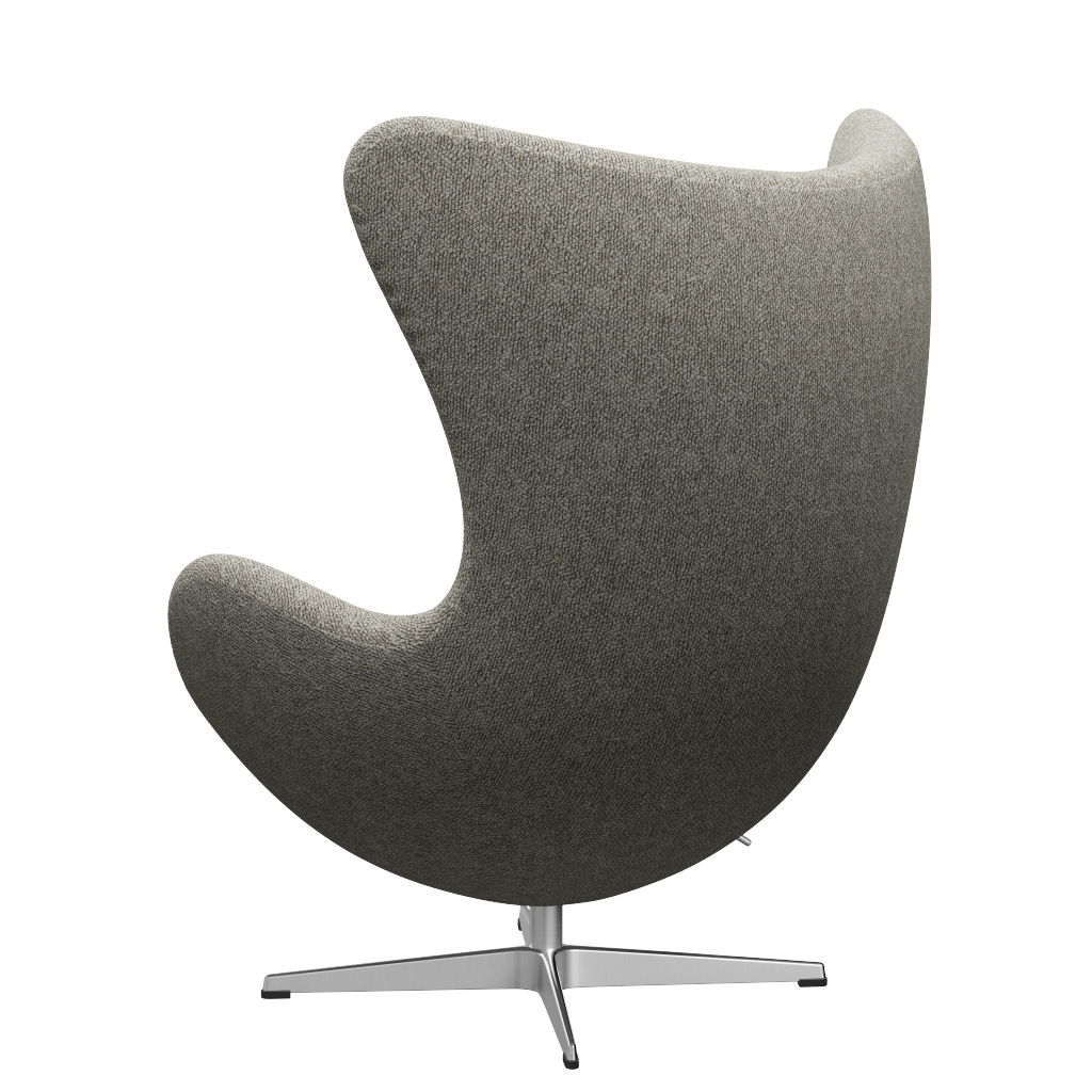 [product_category]-Fritz Hansen 3316 The Egg Lounge Chair Special Edition, Aluminium/Moss Light Grey (0005)-Fritz Hansen-3316-MO0005-SPAL-FRI-4