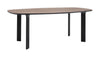 Fritz Hansen Analog™ Table 185 Cm, Walnut Veneer / Black Lacquered Legs
