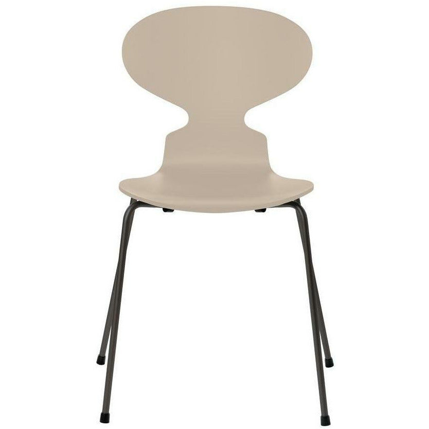 [product_category]-Fritz Hansen Ant Chair Lacquered Light Beige Shell, Warm Graphite Base-Fritz Hansen-3101-LAKERET-LIGHT-WARM-FRI-1
