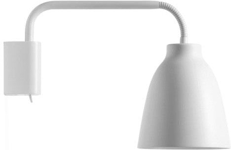 [product_category]-Fritz Hansen Caravaggio Read Wall Lamp, White-Fritz Hansen-5702370414054-23041405-FRI-1
