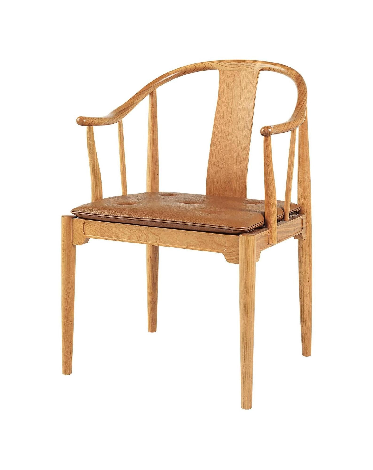 [product_category]-Fritz Hansen China Chair, Walnut-Fritz Hansen-4283-elegance walnut-FRI-1