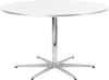 Kruhový stůl Fritz Hansen Ø120 cm, bílý laminát
