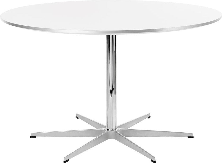 [product_category]-Fritz Hansen Circular Table ø145 Cm, White Laminate-Fritz Hansen-A826-white-FRI-1