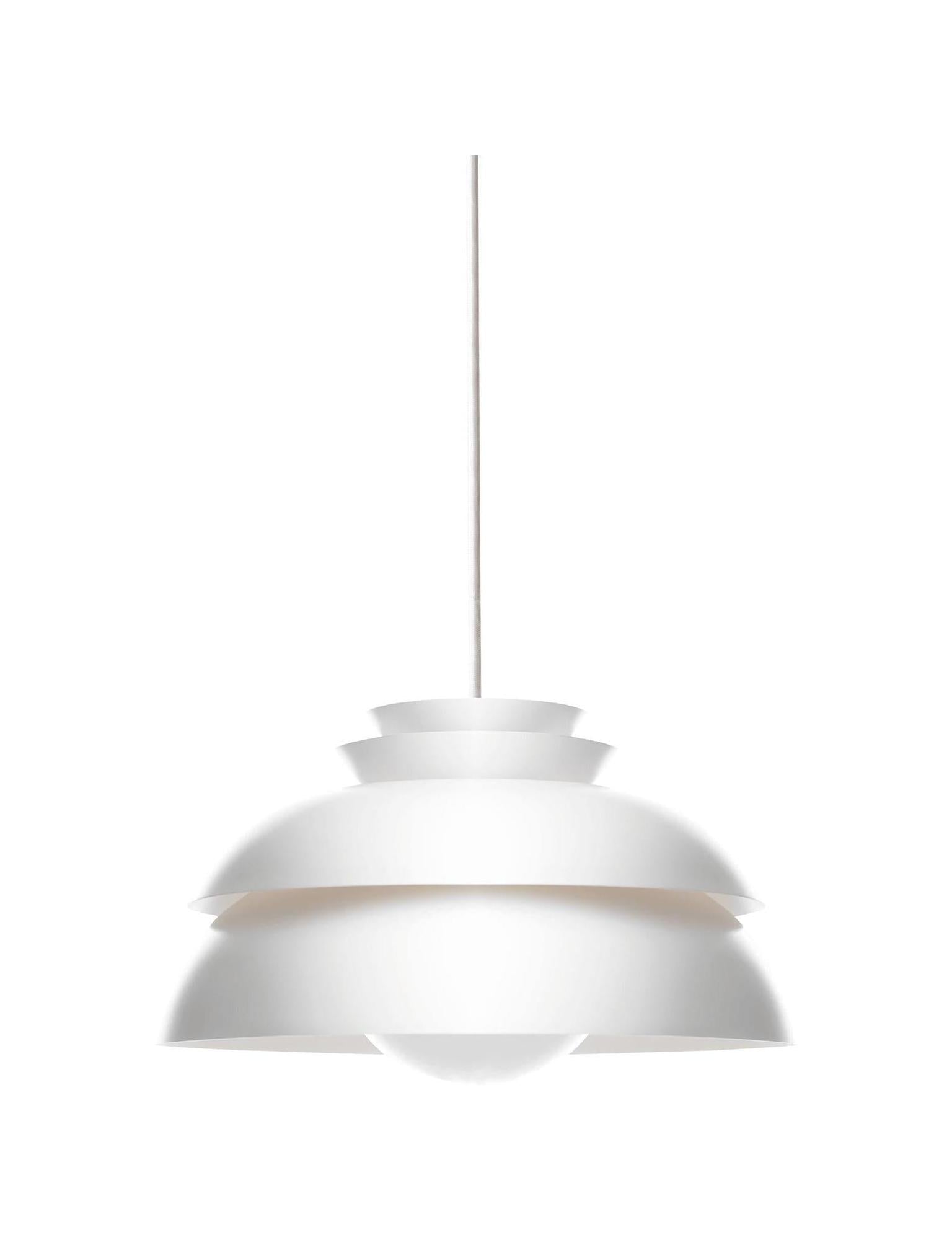 [product_category]-Fritz Hansen Concert Suspension Lamp White, ø32 Cm-Fritz Hansen-5702370034054-54003405-FRI-1