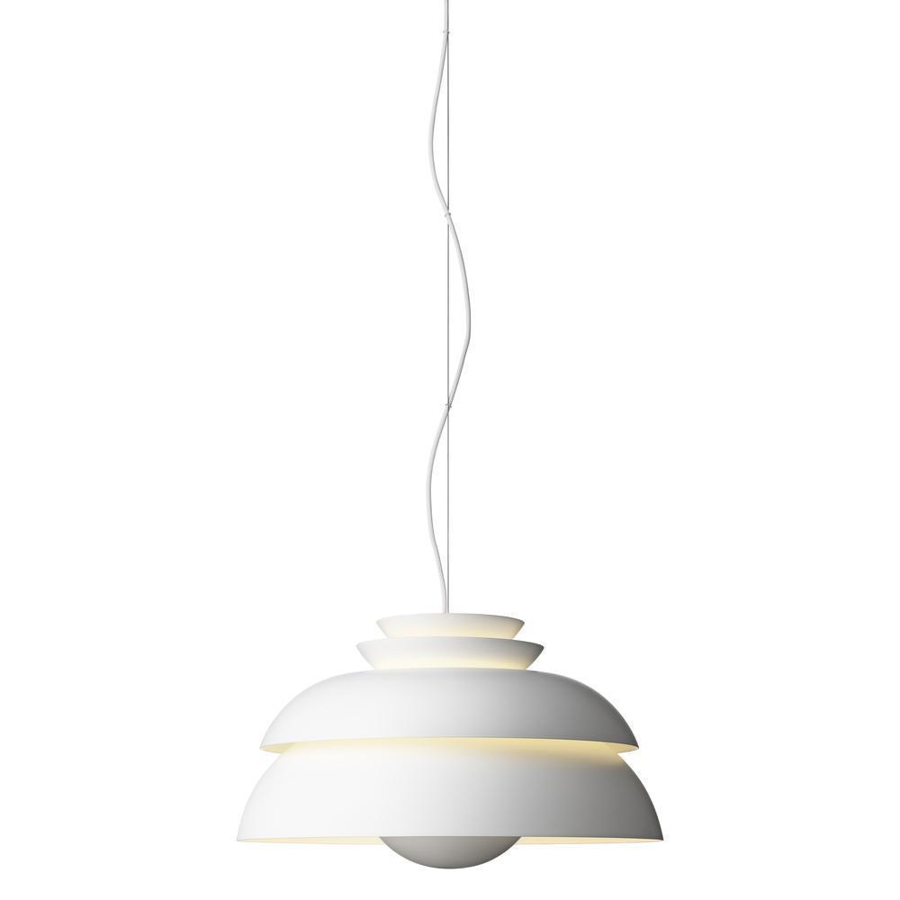 [product_category]-Fritz Hansen Concert Suspension Lamp White, ø55 Cm-Fritz Hansen-5702370035051-74003505-FRI-2
