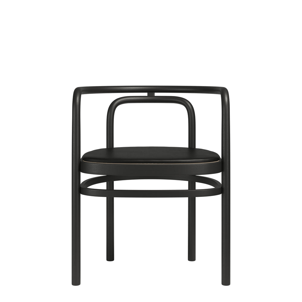 [product_category]-Fritz Hansen Cushion For Pk15 Chair, Grace Leather Black-Fritz Hansen-PK15CU-Black-FRi-2