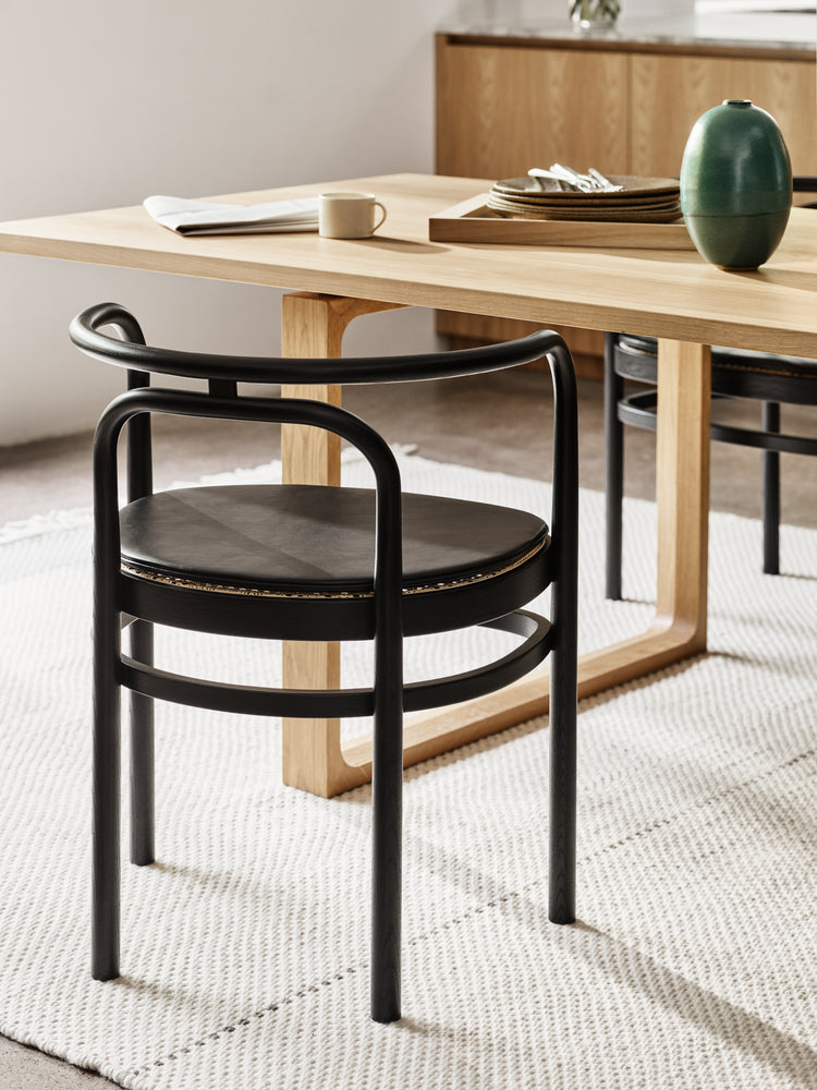 [product_category]-Fritz Hansen Cushion For Pk15 Chair, Grace Leather Black-Fritz Hansen-PK15CU-Black-FRi-3