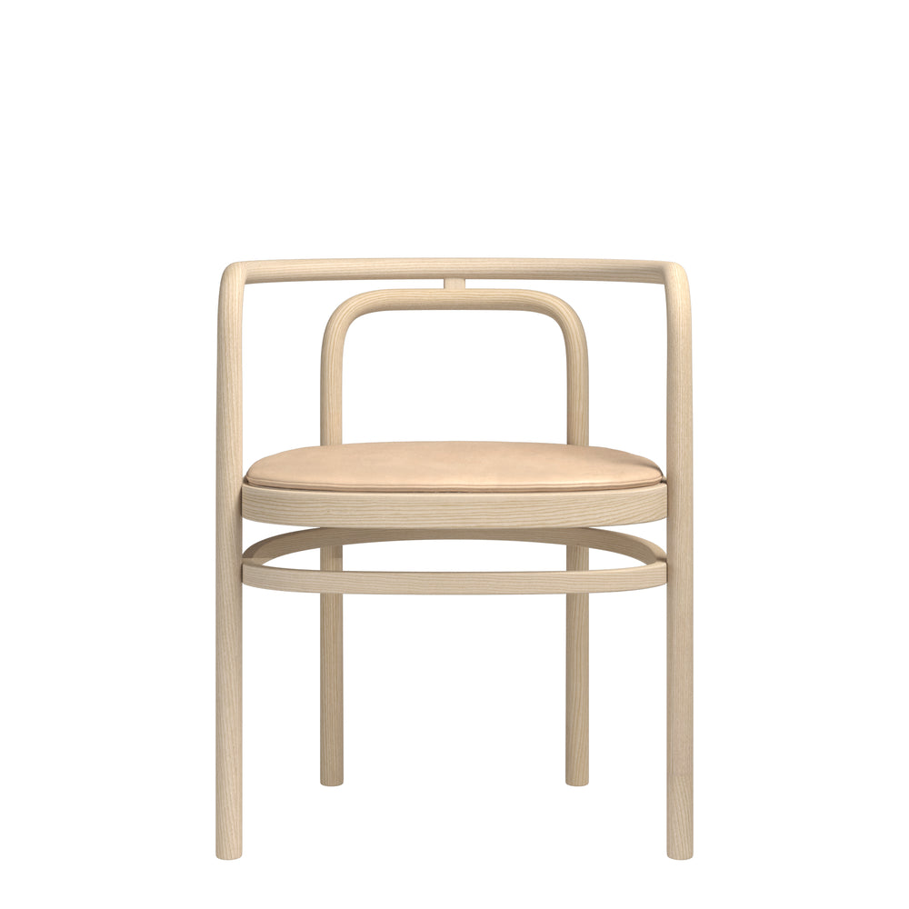 [product_category]-Fritz Hansen Cushion For Pk15 Chair, Natural Leather-Fritz Hansen-PK15CU-Fri-2