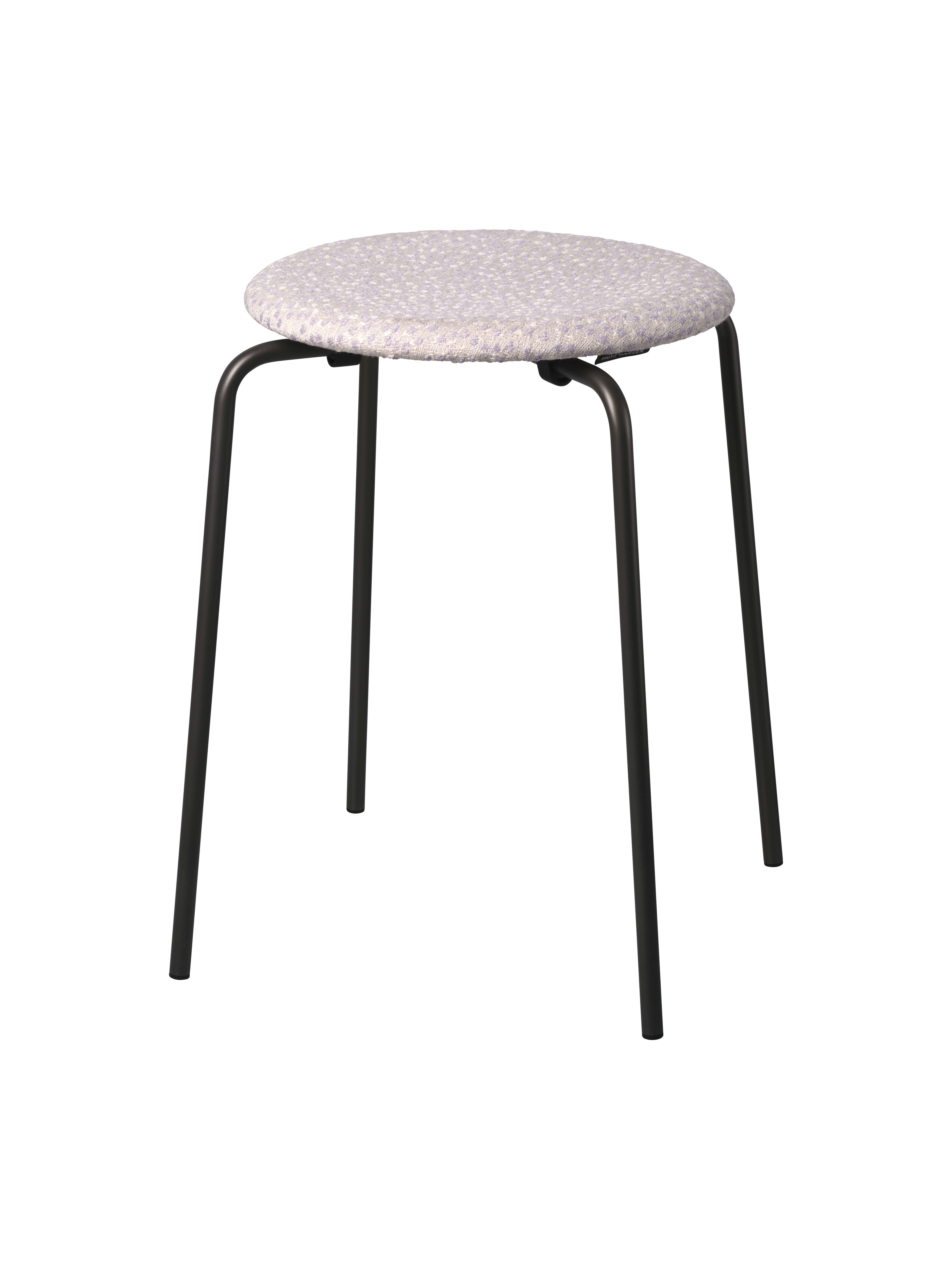[product_category]-Fritz Hansen Dot Stool, Ria 111/Warm Graphite-Fritz Hansen-5704890401125-840112-FRI-1