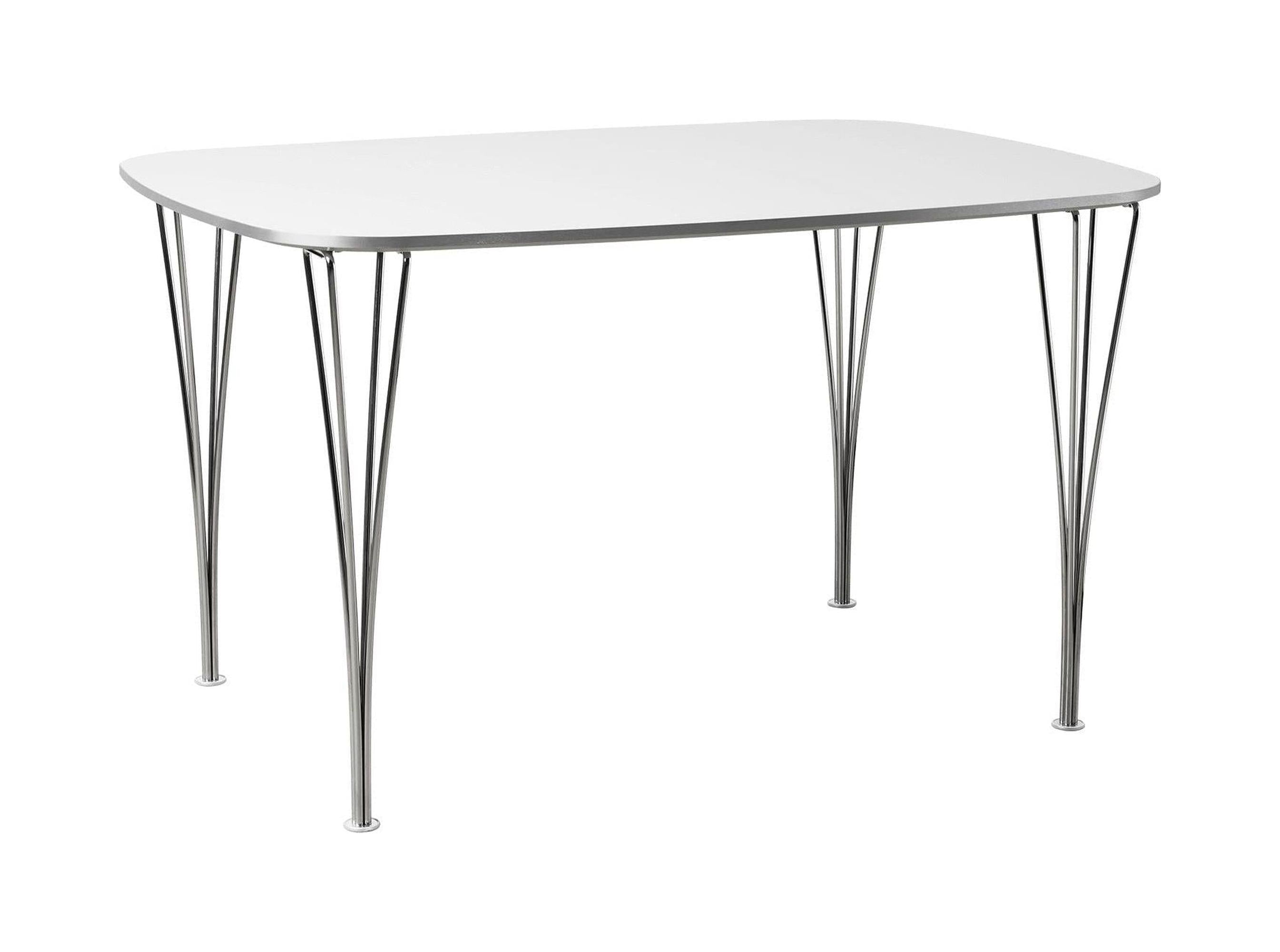 [product_category]-Fritz Hansen Fh125 Dining Table, White Laminate-Fritz Hansen-FH125-white-FRI-1