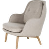  Pá Lounge Chair Wood Sunniva Grey