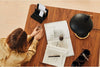 Fritz Hansen Home Office Wave Desk Organizátor, černá