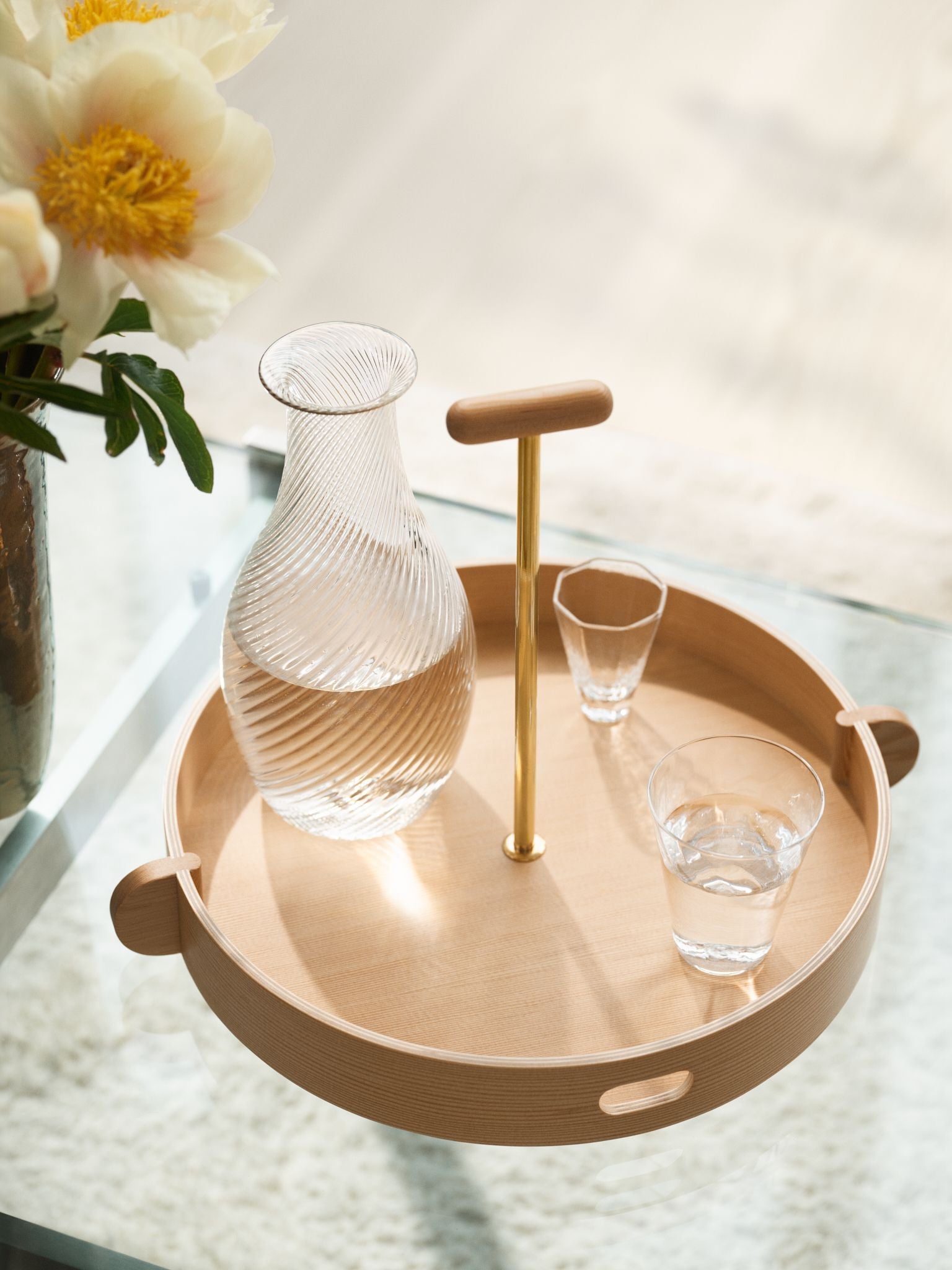 [product_category]-Fritz Hansen Jh Tray, Oregon Pine/Brass-Fritz Hansen-5702370000233-840431-FRI-3