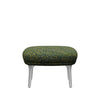Fritz Hansen JH11 RO Footstoll Aluminium, atom zelená