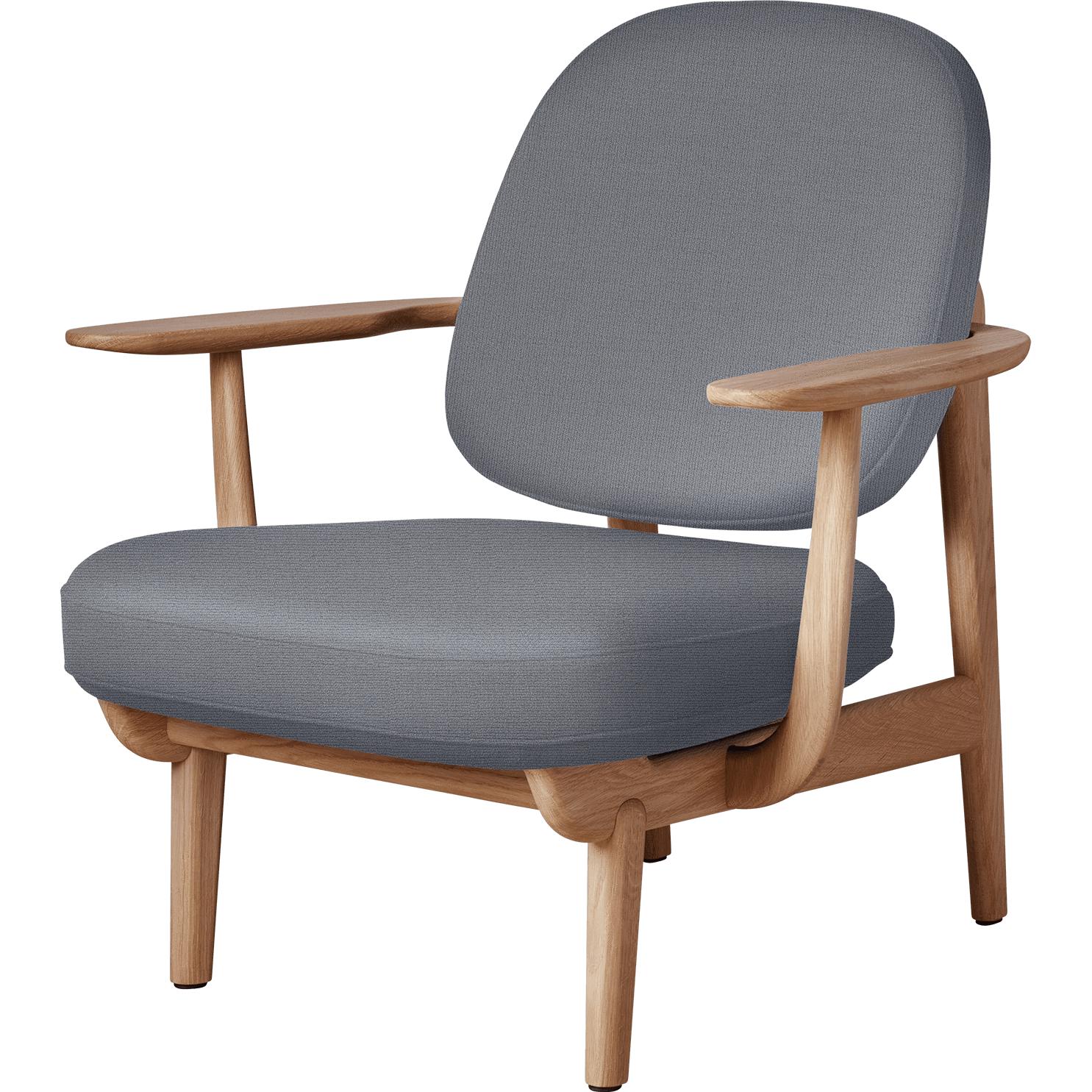[product_category]-Fritz Hansen Jh97 Fred Lounge Chair Oiled Oak, Green-Fritz Hansen-JH97-oiledoak-CH1160-FRI-1