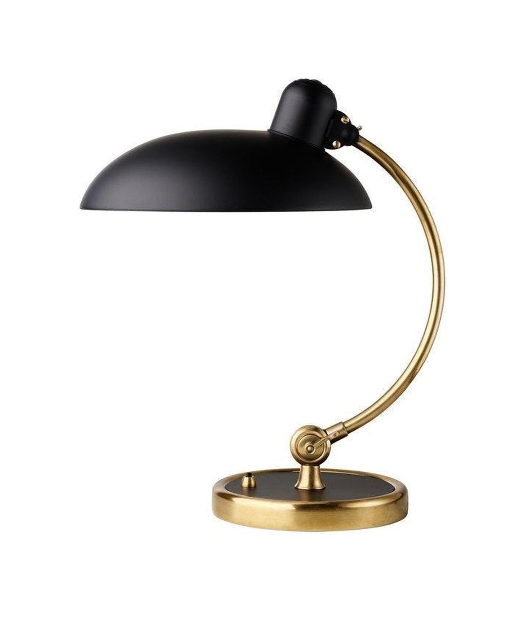[product_category]-Fritz Hansen Kaiser Idell Luxury Table Lamp, Black/Brass-Fritz Hansen-5702377209080-92720908-FRI-1