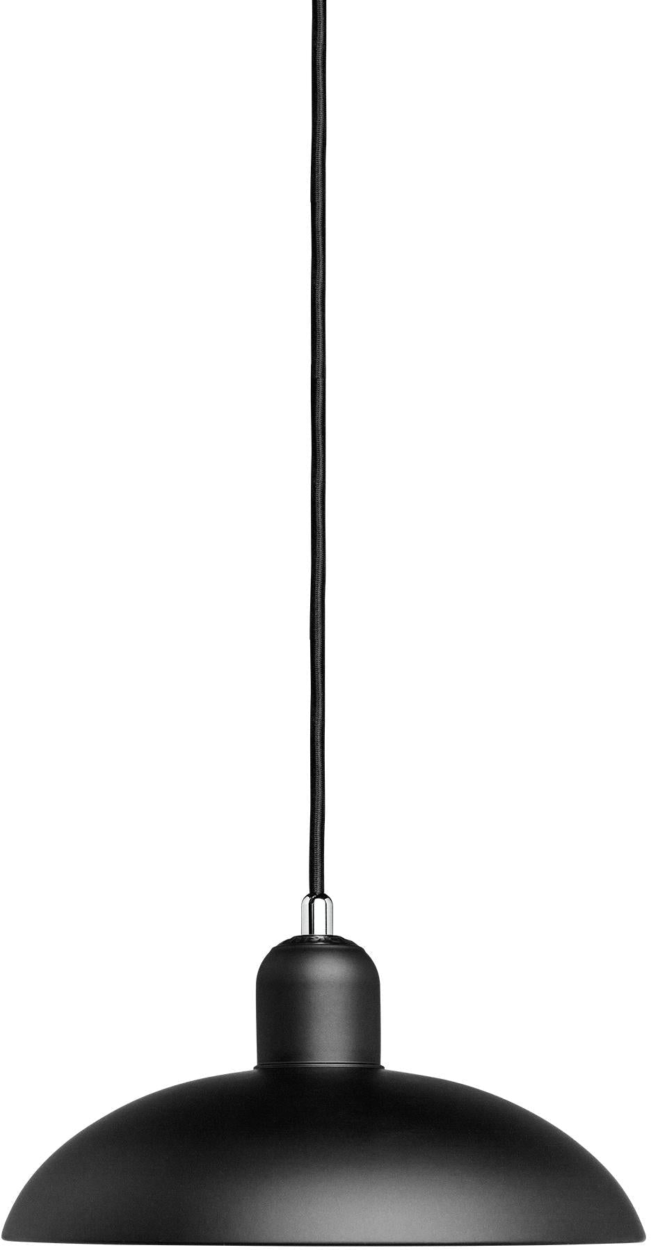[product_category]-Fritz Hansen Kaiser Idell Pendulum, Matt Schwarz-Fritz Hansen-5702377007082-64700708-FRI-1