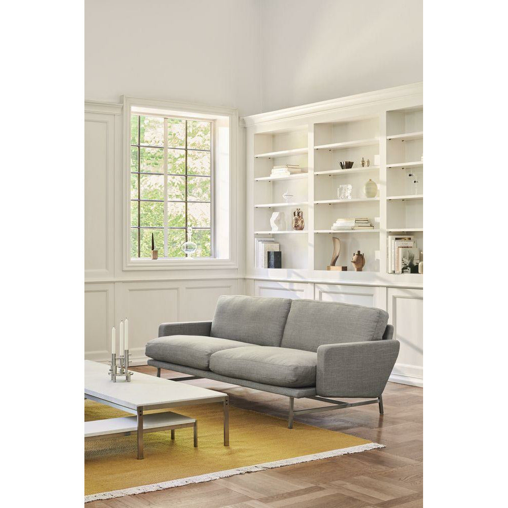 [product_category]-Fritz Hansen Light Touch Candle Holder Steel, ø16 Cm-Fritz Hansen-5704890400876-840087-FRI-5