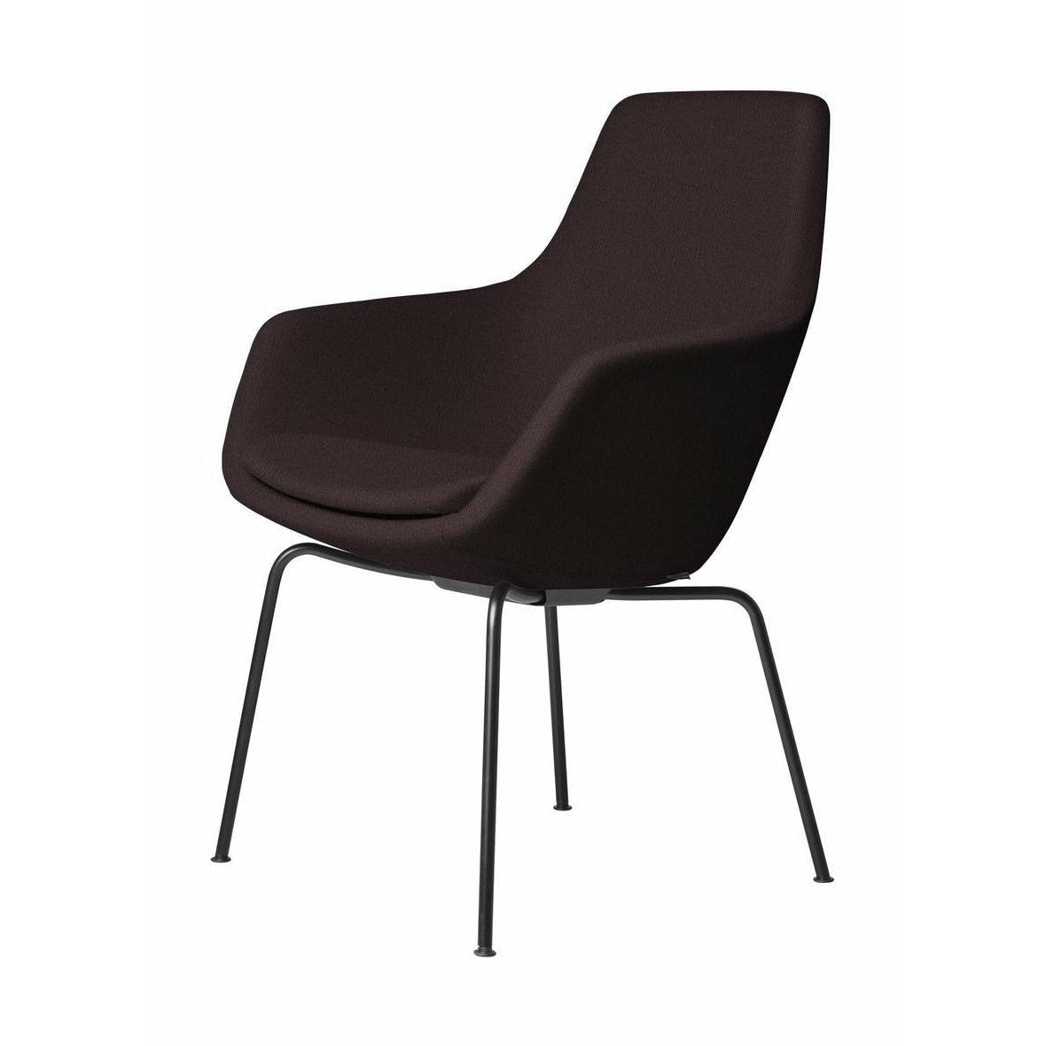 [product_category]-Fritz Hansen Little Giraffe Armchair Black Base Fabric Christianshavn, Dark Red Uni-Fritz Hansen-3201-BLCK-CHRI-1142-FRI-1