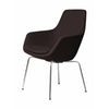 Fritz Hansen Little Giraffe™ Armchair Chrome Base Fabric Christianshavn, Dark Red Uni