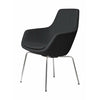 Fritz Hansen Little Giraffe™ Armchair Chrome Base Fabric Christianshavn, Grey