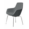 Fritz Hansen Little Giraffe™ Armchair Chrome Base Fabric Christianshavn, Light Grey