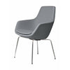 Fritz Hansen Little Giraffe™ Armchair Chrome Base Fabric Christianshavn, Light Grey Uni