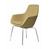 Fritz Hansen Little Giraffe™ Armchair Chrome Base Fabric Christianshavn, Yellow