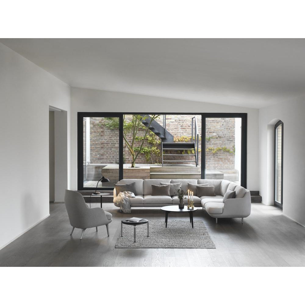 [product_category]-Fritz Hansen Lune Corner Sofa 5 Persons, Linara Grey Mist-Fritz Hansen-JH510-2494/340-FRI-2