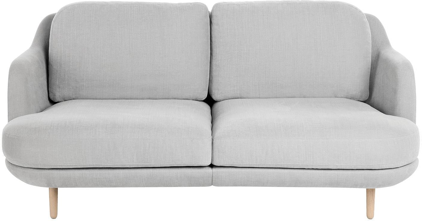 [product_category]-Fritz Hansen Lune Sofa Fabric 2 Persons, Linara Eucalyptus-Fritz Hansen-JH200-2494/324-FRI-1