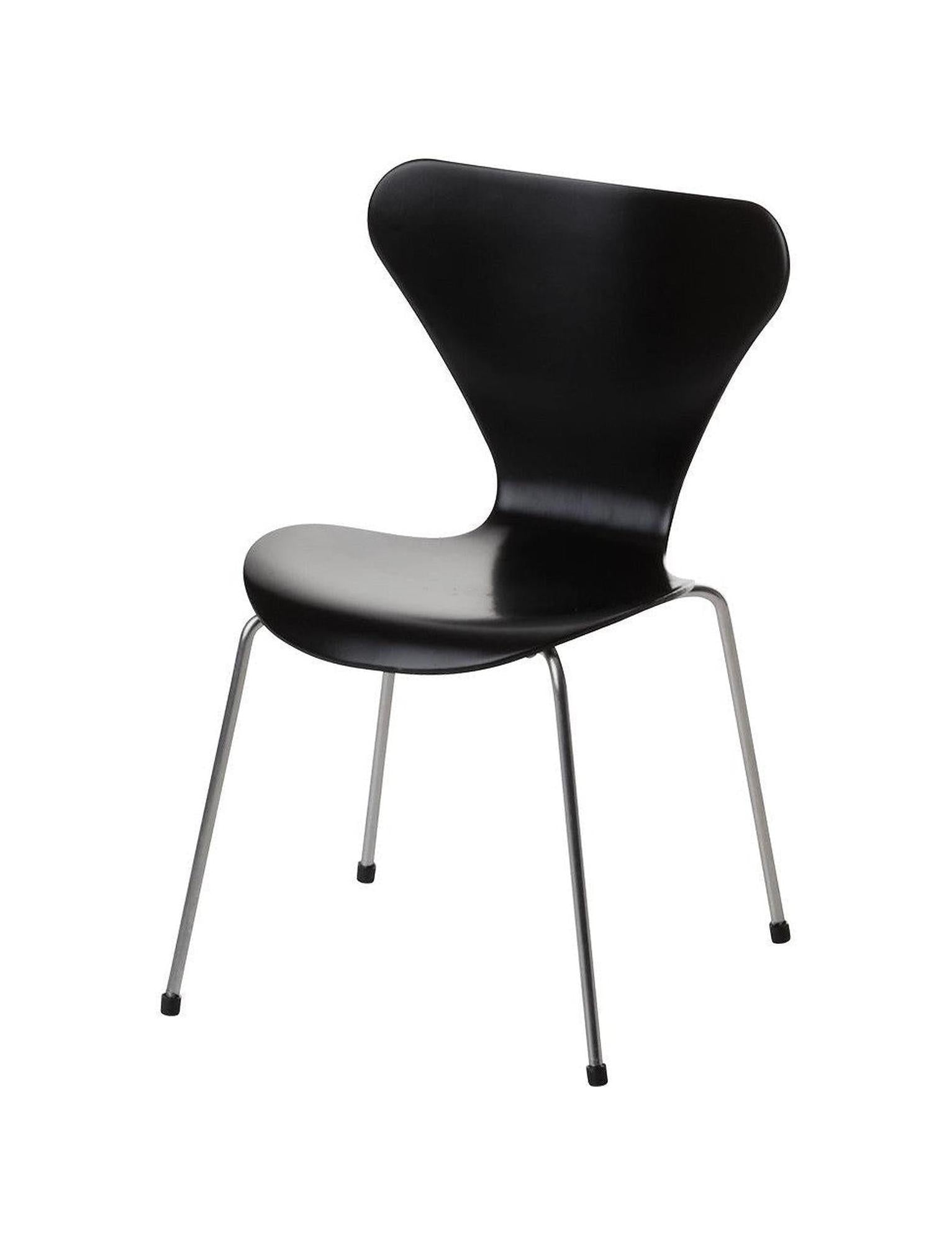 [product_category]-Fritz Hansen Miniature Chair Series 7, Black-Fritz Hansen-5704890401804-840180-FRI-1