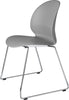 Fritz Hansen N02™ Recycle Chair Chromed Steel, Grey