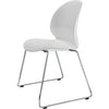 Fritz Hansen N02™ Recycle Chair Chromed Steel, Off White