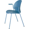 Fritz Hansen N02™ Recycle Chair With Armrest Monochrome 4 L Egg™Ed, Light Blue