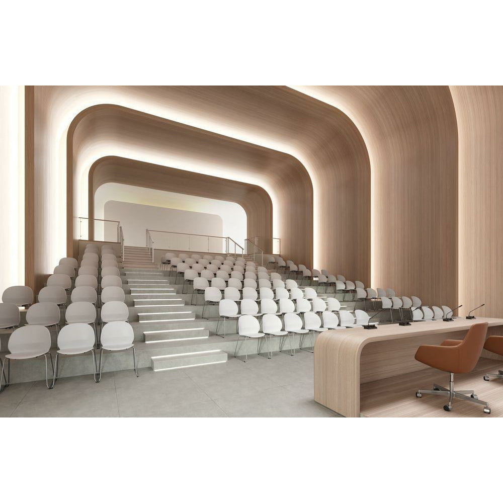 [product_category]-Fritz Hansen N02 Recycle Chair With Welded Connecting Device, Off White/Chrome-Fritz Hansen-N02-21-Off-White-Chrome-FRI-2