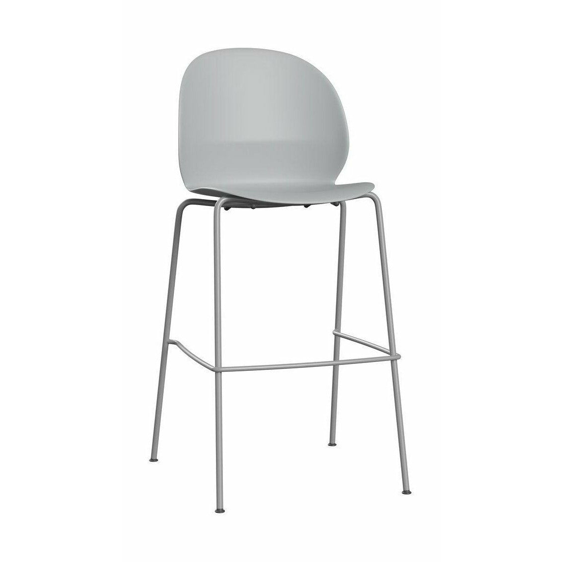 [product_category]-Fritz Hansen N02 Recycle High Bar Stool, Grey/Grey-Fritz Hansen-N02-50-Grey-Grey-FRI-1