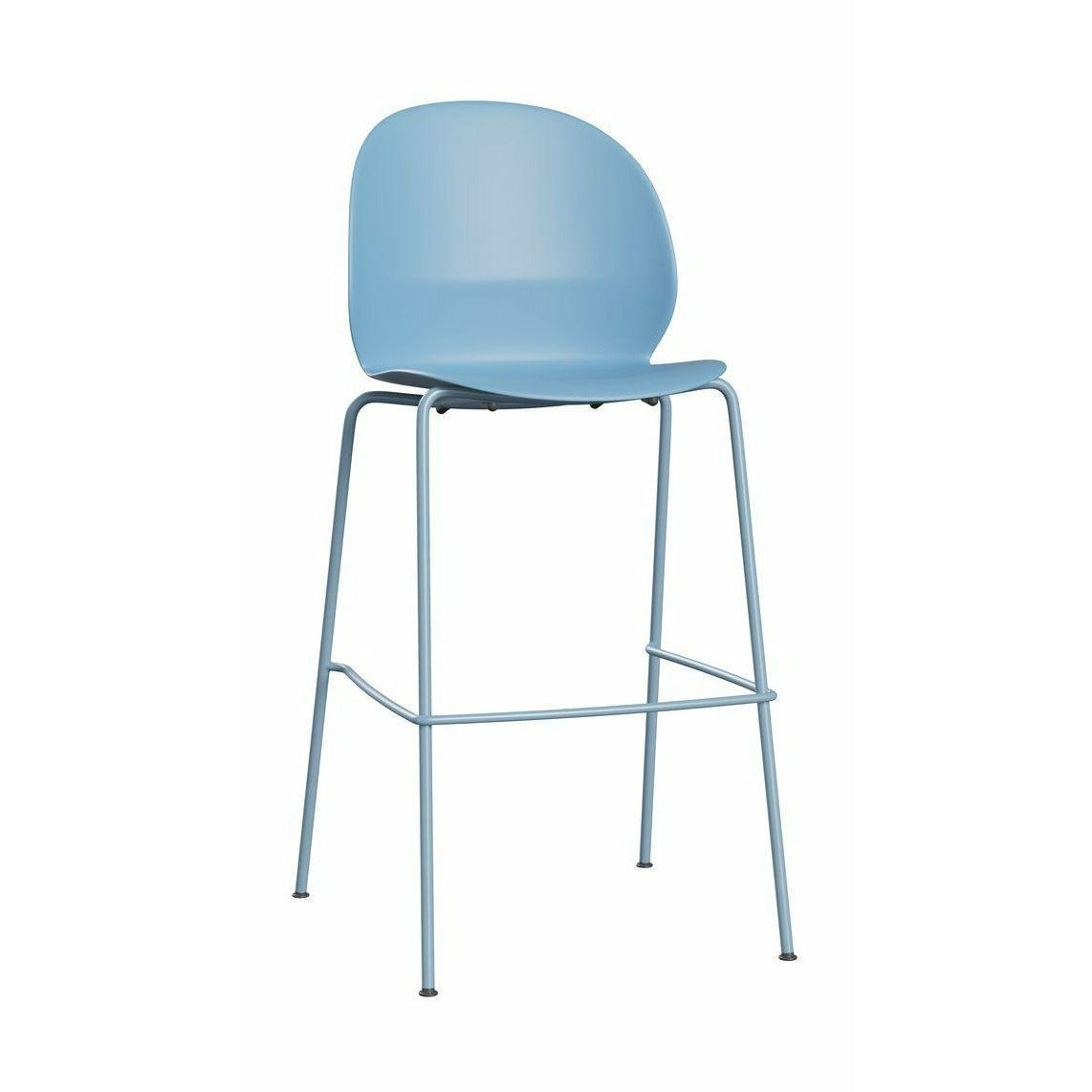 [product_category]-Fritz Hansen N02 Recycle High Bar Stool, Light Blue/Light Blue-Fritz Hansen-N02-50-Light-Blue-Light-Blue-FRI-1